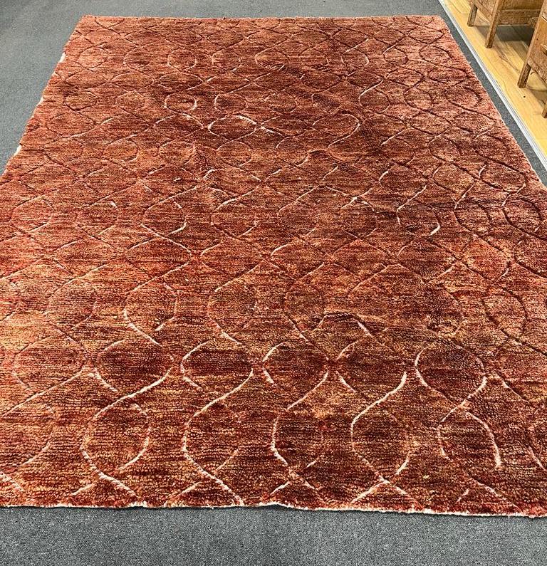 A vintage Moroccan carpet, 290 x 210cm